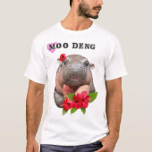 Moo Deng Bootleg Rap Shirt | Moo Deng Shirt (Vorderseite)