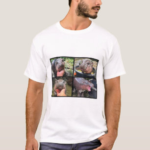 Moo Deng Bouncy Pig das Niedliche Baby Hippo T-Shirt