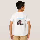 Moo Deng, ein Hippo aus Thailand, T - Shirt (Schwarz voll)