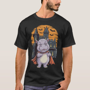 Moo Deng feiert Halloween T-Shirt