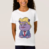 Moo Deng für Trump-Shirts, Donald Trump 2024 T-Shirt (Vorderseite)