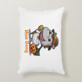 Moo Deng Halloween Pillow Dekokissen (Vorderseite(Vertikal))