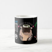 Moo Deng Hippo aus Thailand Kaffeetasse (Mittel)
