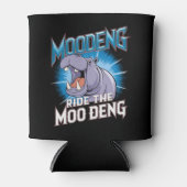 MOO DENG Hippo fährt das MOO DENG Dosenkühler (Vorderseite)