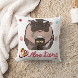 Moo Deng Hippo Kissen