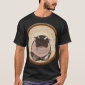 Moo Deng Hippo T-Shirt (Vorderseite)