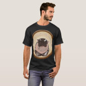 Moo Deng Hippo T-Shirt (Vorne ganz)