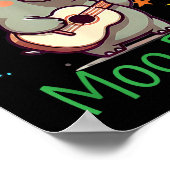 Moo Deng Is A Pygmy Hip Happy New Year Funny  Poster (Ecke)