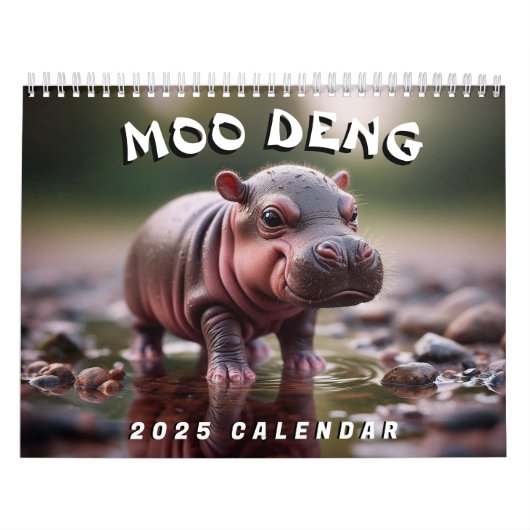 Moo Deng Kalender (Titelbild)