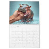Moo Deng Kalender (Jan 2027)