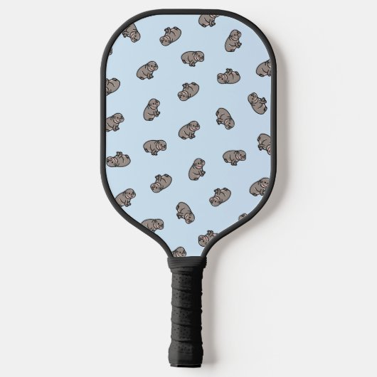 Moo Deng Pickleball Schläger (Rückseite)