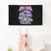 MOO DENG THE BERMOUS BABY PIGMY HIPPO MOODENG BANNER (Insitu)