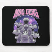 MOO DENG THE BERMOUS BABY PIGMY HIPPO MOODENG MOUSEPAD (Vorne)