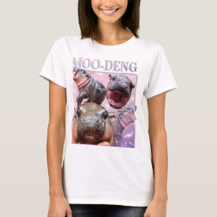 MOO DENG THE BERMOUS BABY PIGMY HIPPO MOODENG T-Shirt
