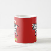 Moo-ey Christmas Funny Cow Tasse (Mittel)