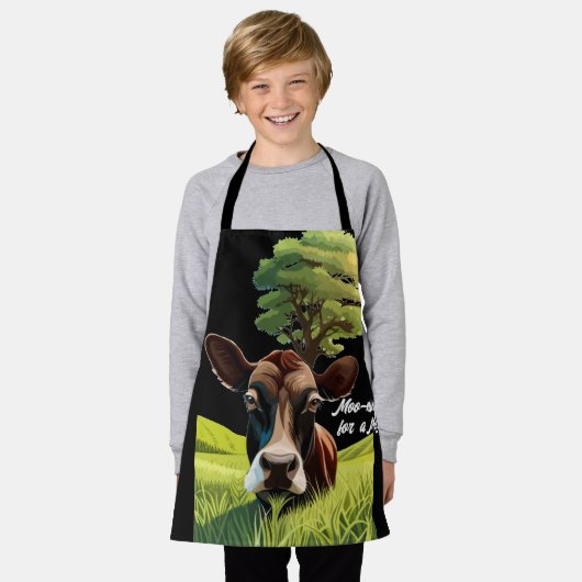 Moo for a Massage Schürze (Getragen)