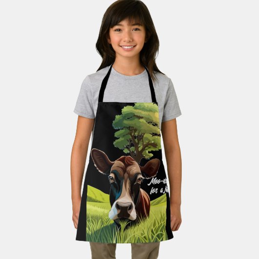 Moo for a Massage Schürze (Insitu)