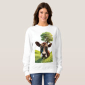 Moo for a Massage Sweatshirt (Vorne ganz)