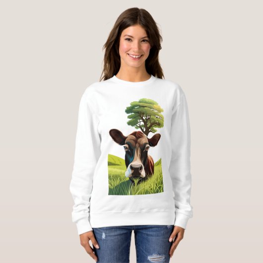 Moo for a Massage Sweatshirt (Vorne ganz)