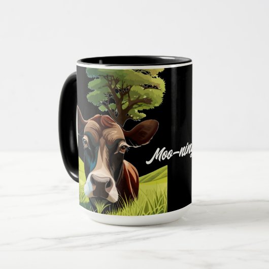 Moo for a Massage Tasse (Vorderseite Links)