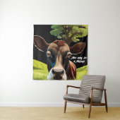 Moo for a Massage Wandteppich (Beispiel)