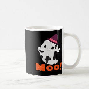 Moo! Funny Cow Ghost Halloween Girls Boys Kaffeetasse