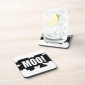 Moo! Getränkeuntersetzer (Rechte Seite)