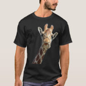 Moo giraffe ziegenlustig|Geschenk für Ziegenliebha T-Shirt (Vorderseite)
