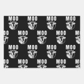 Moo I bin eine Kuhfabrik Geschenkpapier Set (Vorderseite 3)