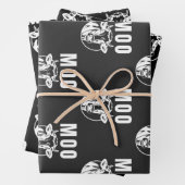 Moo I bin eine Kuhfabrik Geschenkpapier Set (Beispiel)