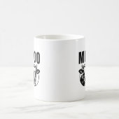 Moo I bin eine Kuhfabrik Kaffeetasse (Mittel)