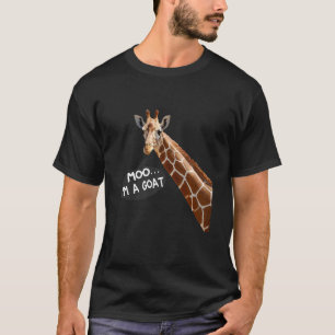 Moo I bin eine ZiegenGiraffe Männer Frauen Kinder, T-Shirt