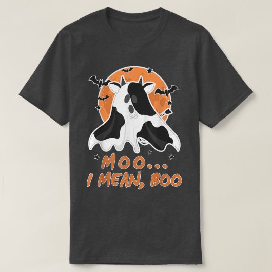Moo I Gemein Boo Halloween Kids Kostüm Boo Ghost C T-Shirt (Design vorne)