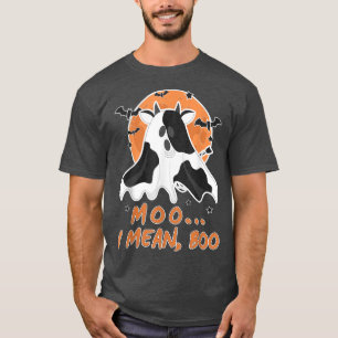 Moo I Gemein Boo Halloween Kids Kostüm Boo Ghost C T-Shirt