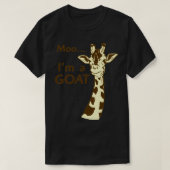 MOO ICH BIN EIN ZIEGER T-Shirt (Design vorne)