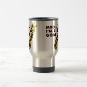 MOO… Ich bin eine Ziege - Giraffe Reisebecher (Mittel)