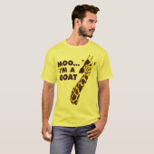 Moo... Ich bin eine Ziege - Giraffe T-Shirt (Vorne ganz)
