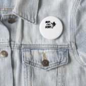 Moo... Ich bin Zoogoer Funny Giraffe Z Button (Beispiel)