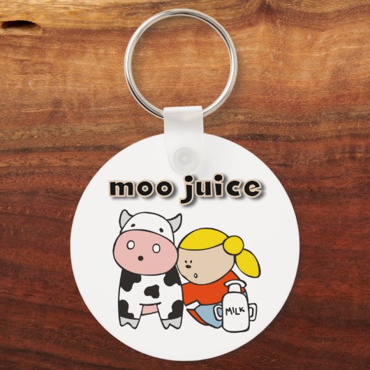 Moo Juice Schlüsselanhänger (Vorderseite)