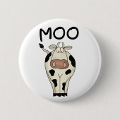MOO-Kuh Button (Vorderseite)