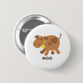 MOO-Kuh Button (Vorne & Hinten)
