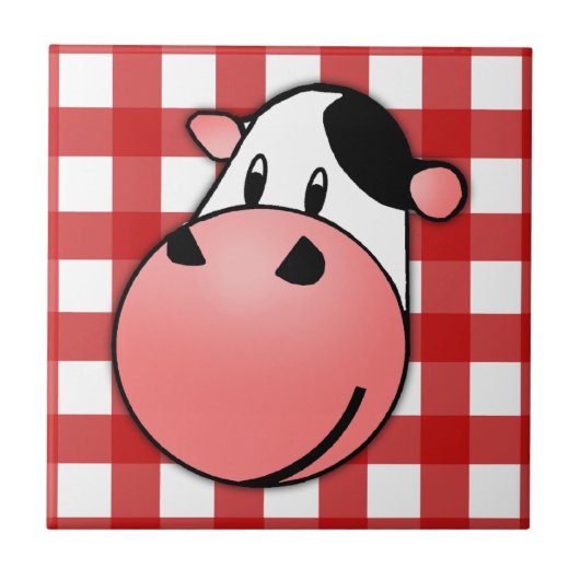 MOO-Kuh Fliese (Vorderseite)