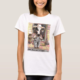 MOO-Kuh-Junge durch Mudge T-Shirt