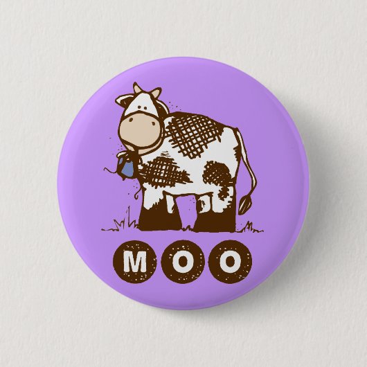 MOO-Kuh-Knopf Button (Vorderseite)