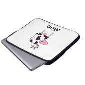 MOO-Kuh Laptopschutzhülle (Vorne Knopf)