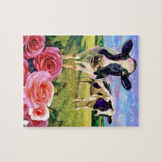 MOO-KUH-RIECHEN DER ROSEN PUZZLE (Horizontal)