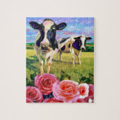 MOO-KUH-RIECHEN DER ROSEN PUZZLE (Vertikal)