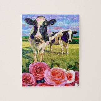 MOO-KUH-RIECHEN DER ROSEN PUZZLE