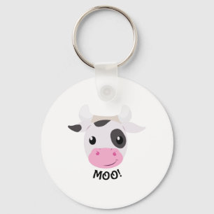 MOO-Kuh Schlüsselanhänger