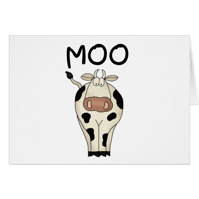 MOO-Kuh-T-Shirts und Geschenke (Vorderseite (Horizontal))